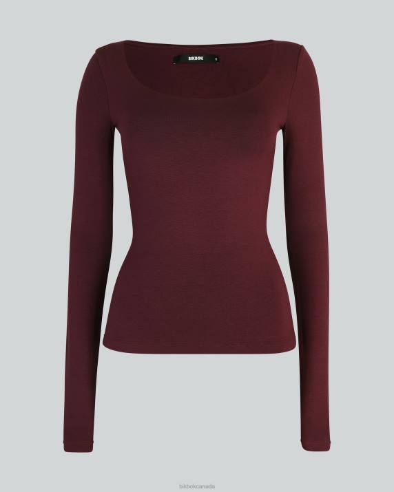 Bik Bok TL Cassidy Burgundy Clothing LPZ4152
