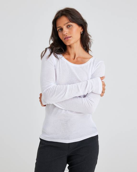 Bik Bok TL Supreme Layering White Clothing LPZ4241