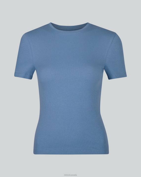 Bik Bok TS Alba Steel blue Clothing LPZ4178