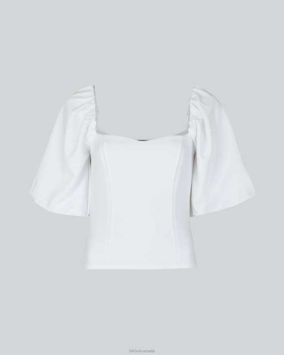 Bik Bok TS Millie White Clothing LPZ4192