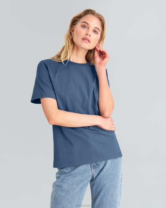 Bik Bok TS Perfect Steel blue Clothing LPZ4181