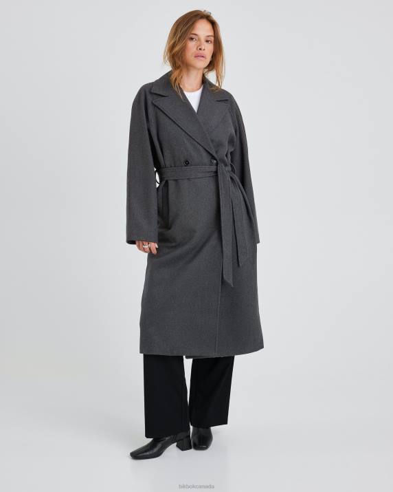 Bik Bok OC Mirana Dark grey melange Clothing LPZ4311