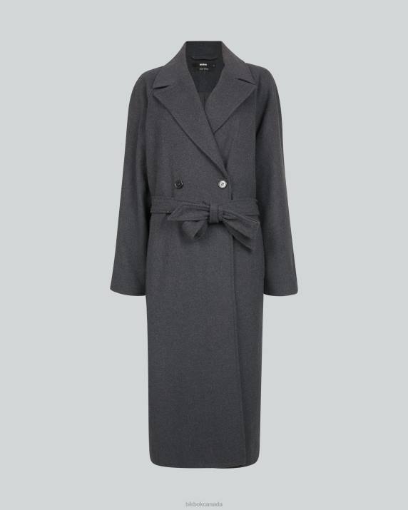 Bik Bok OC Mirana Dark grey melange Clothing LPZ4311