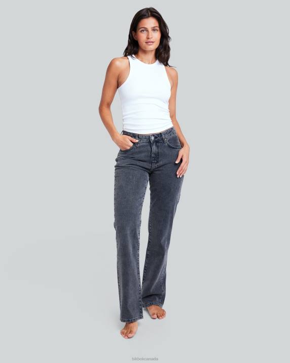 Bik Bok Jp Low Straight 970 Dark grey Clothing LPZ41