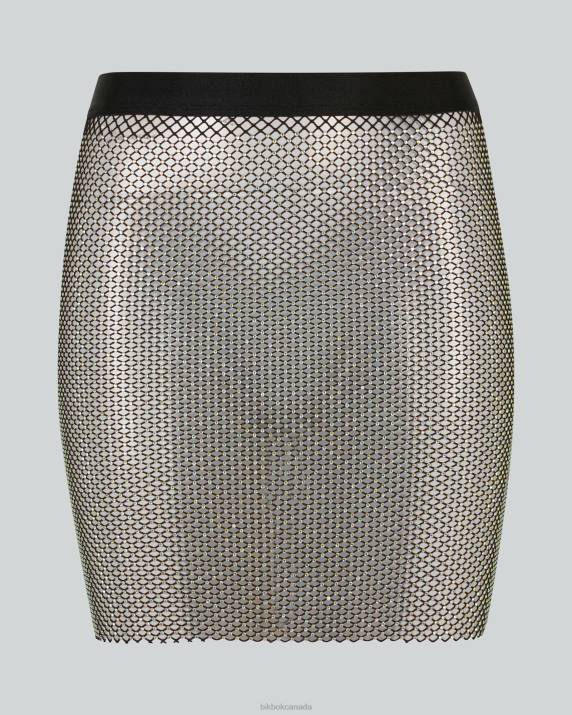 Bik Bok DKS Diamond cover up skirt Black Clothing LPZ4432