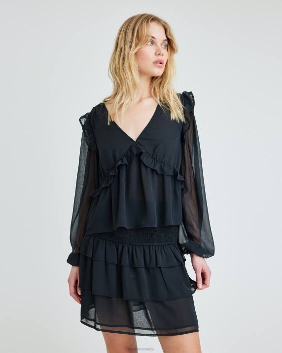 Bik Bok DWS Bloom Black Clothing LPZ4441