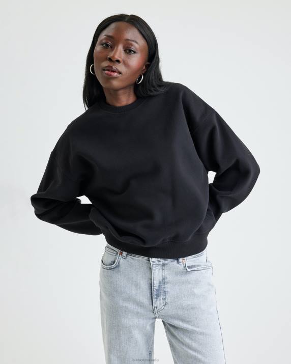 Bik Bok SH Base Crewneck Black Clothing LPZ4114