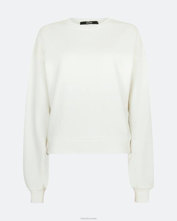 Bik Bok SH Base Crewneck White Clothing LPZ4123