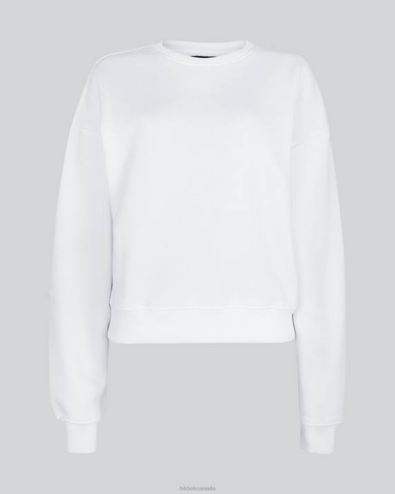 Bik Bok SH Base Crewneck White Clothing LPZ498
