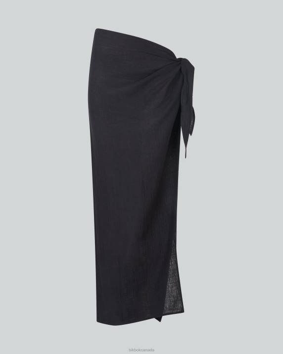 Bik Bok IC Beach club sarong long Black Clothing LPZ4324