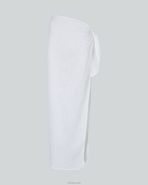 Bik Bok IC Beach club sarong long White Clothing LPZ4323