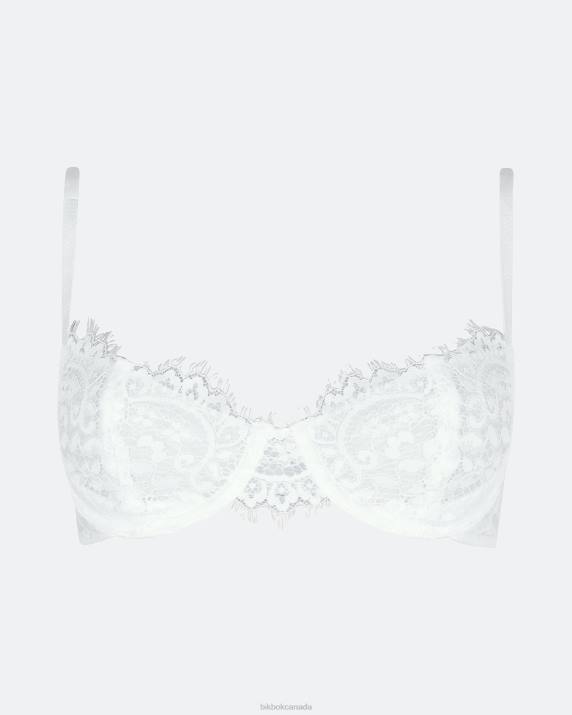 Bik Bok UW Forever balconette bra White Clothing LPZ4453