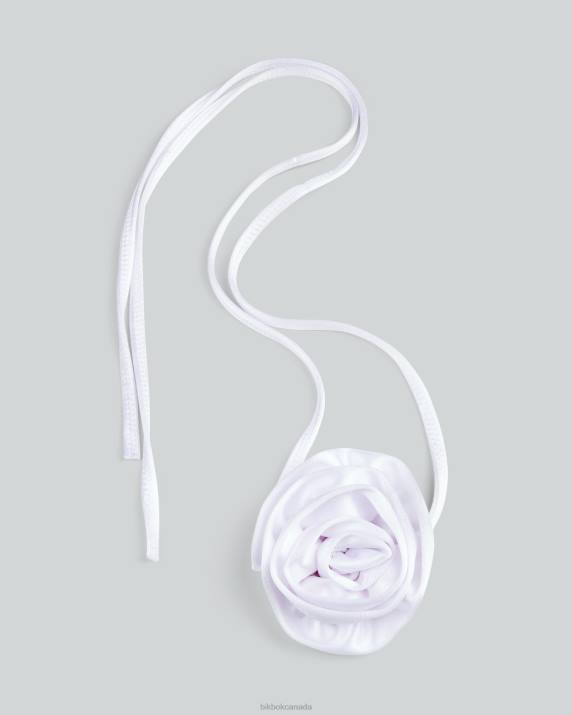 Bik Bok BN Rose scarf White Accessories LPZ4517